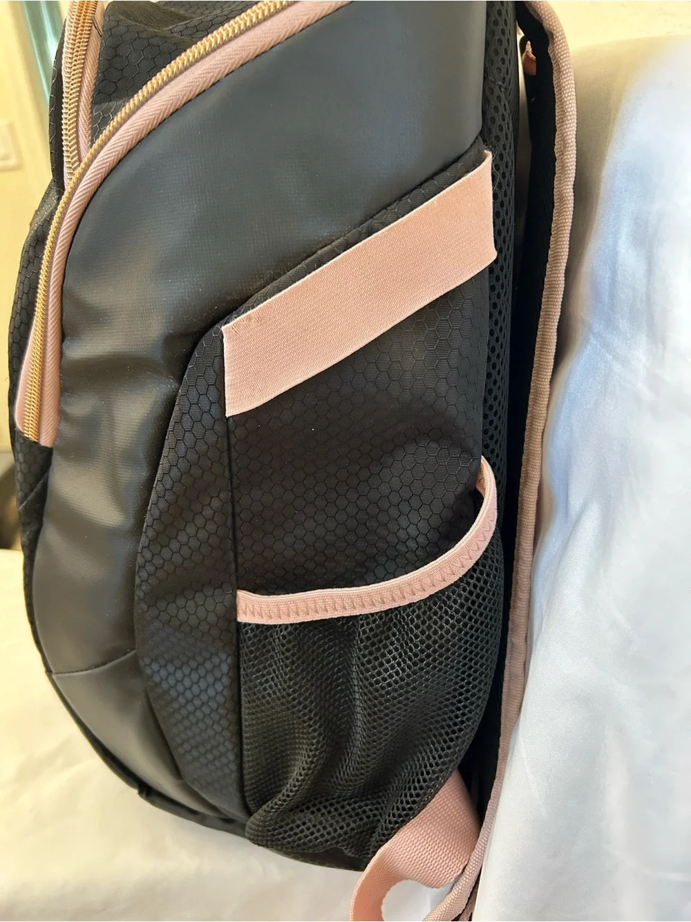 Easton Youth Elite Black and Pink Elite Sports Backpack